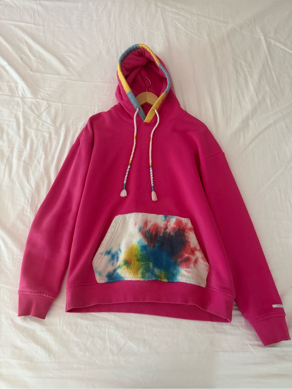 Scotch & Soda Pink Towelling Pocket Hoodie Multicolor Men’s [M]